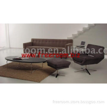 coffee table and leisure chair